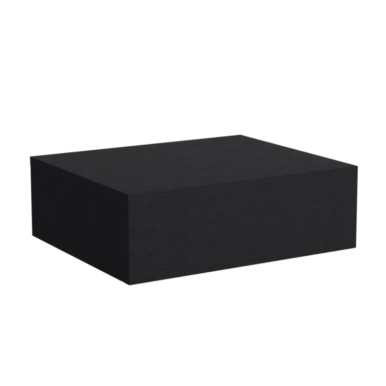 Floating Nightstand 5"H, Modern Wall Mounted Bedside Shelf With Drawer, Black