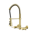 3 Functions Wall Mounted Bridge Kitchen Faucet