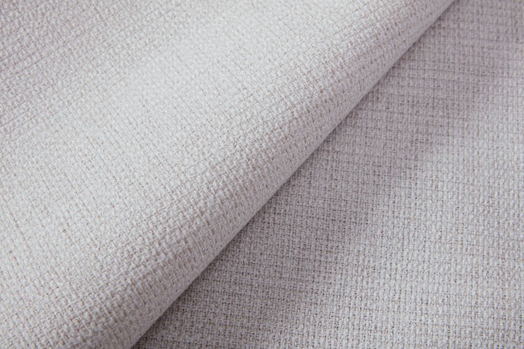 Hannah Upholstered Wingback Bed Size Queen Tall 54" Headboard Upholstered Queen Bed Premium Textured Canvas Chenille Look Ivory Minimalist Designs No Box Spring Needed Easy Assembly Queen