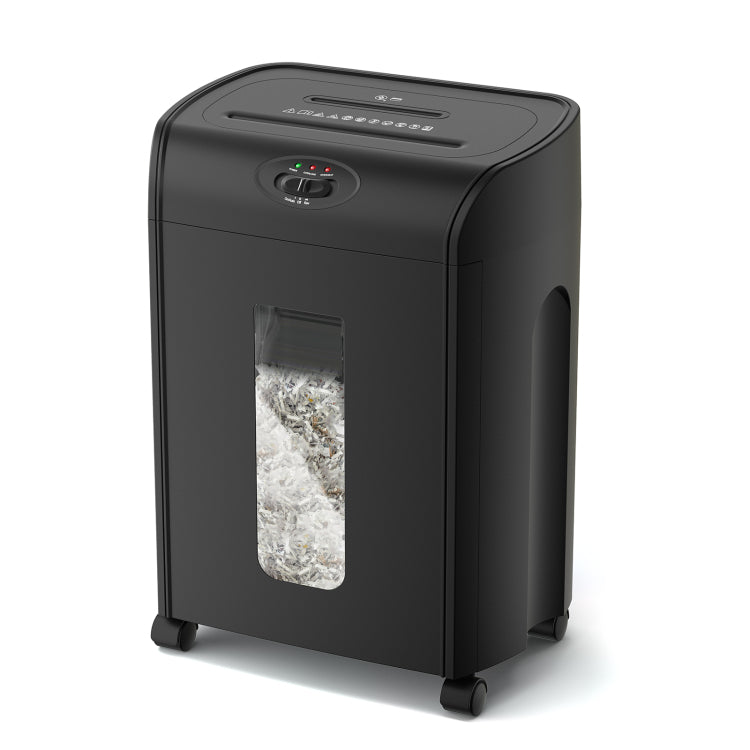 15 Sheet Cross Cut Paper Shredder,4.76 Gallons Heavy Duty Paper Cd Card Ultra Quitet Shredder For Home And Office