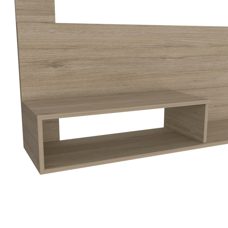 Cabos Floating Entertainment Center For Tv S Up 55", One Upper Shelf, Two Shelves