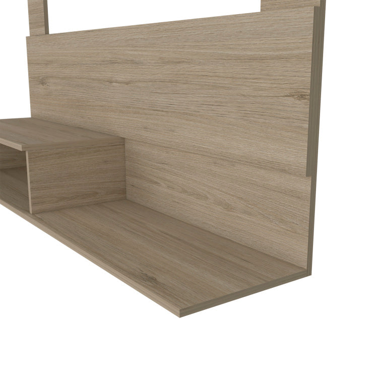 Cabos Floating Entertainment Center For Tv S Up 55", One Upper Shelf, Two Shelves