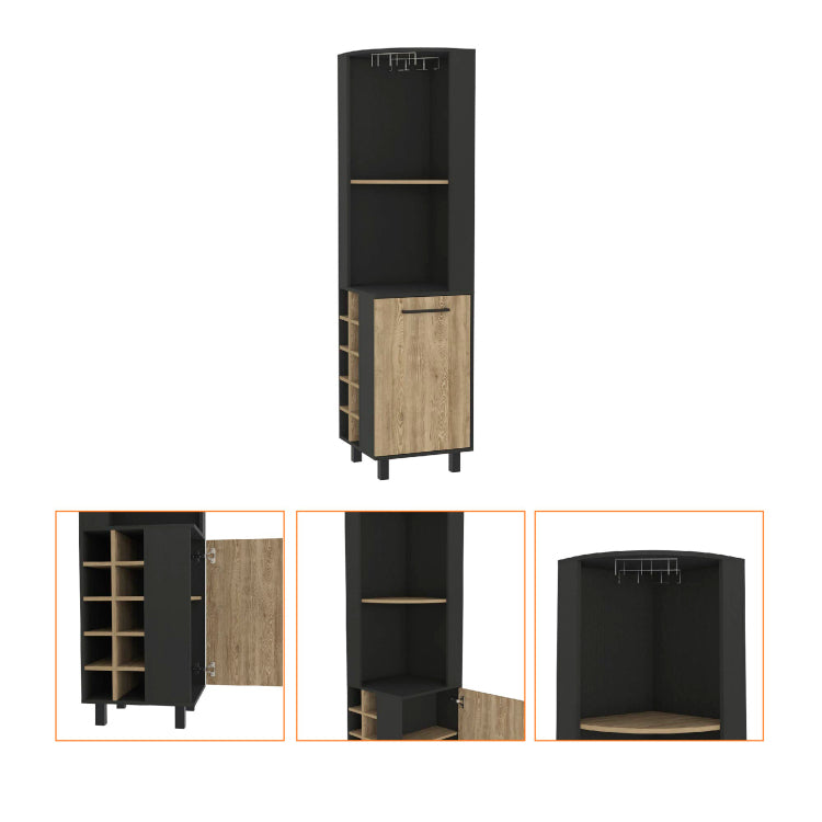 Leah Corner Bar Cabinet