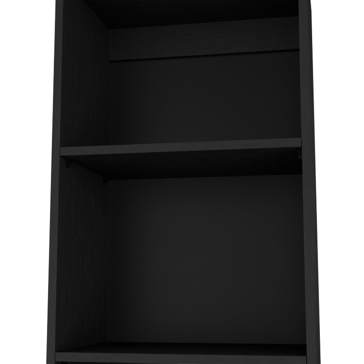 Wenge 5 Shelf Slim Bookcase