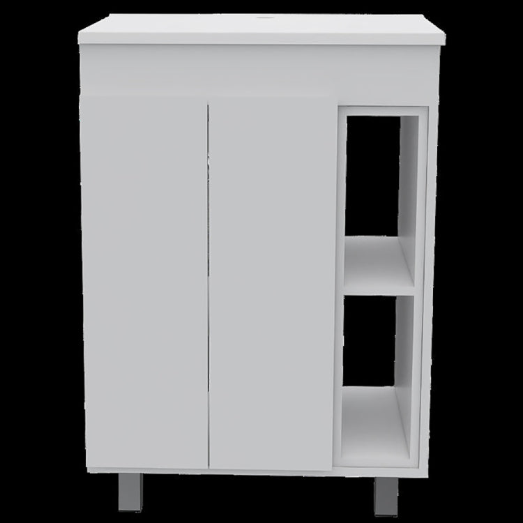 White 2 Piece Bathroom Set