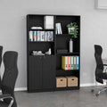 Wenge 2 Piece Living Room Set With 2 Bookcases