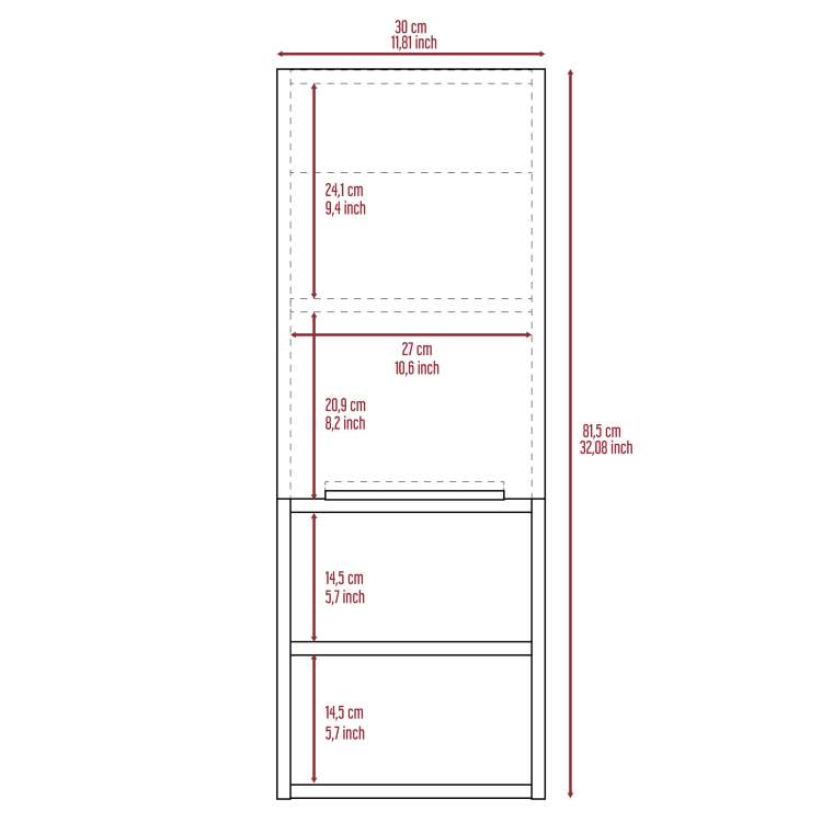 White 2 Piece Bathroom Set