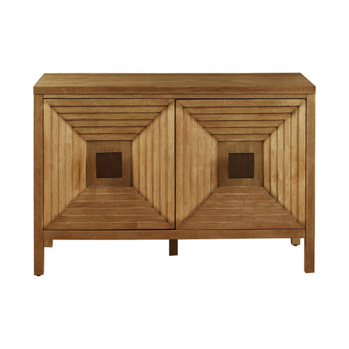 2 Door Accent Cabinet With Adjustable Shelves