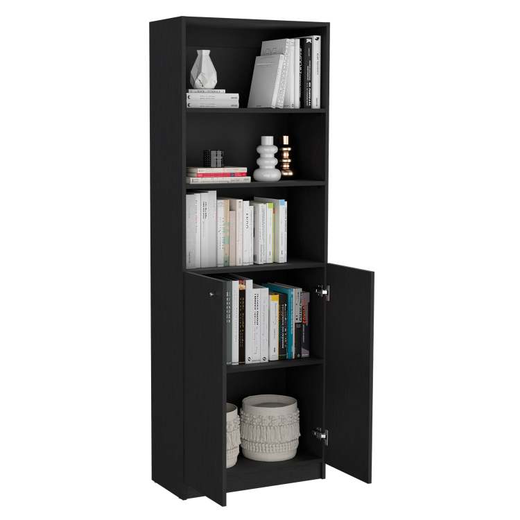 Wenge 3 Piece Living Room Set With 3 Bookcases