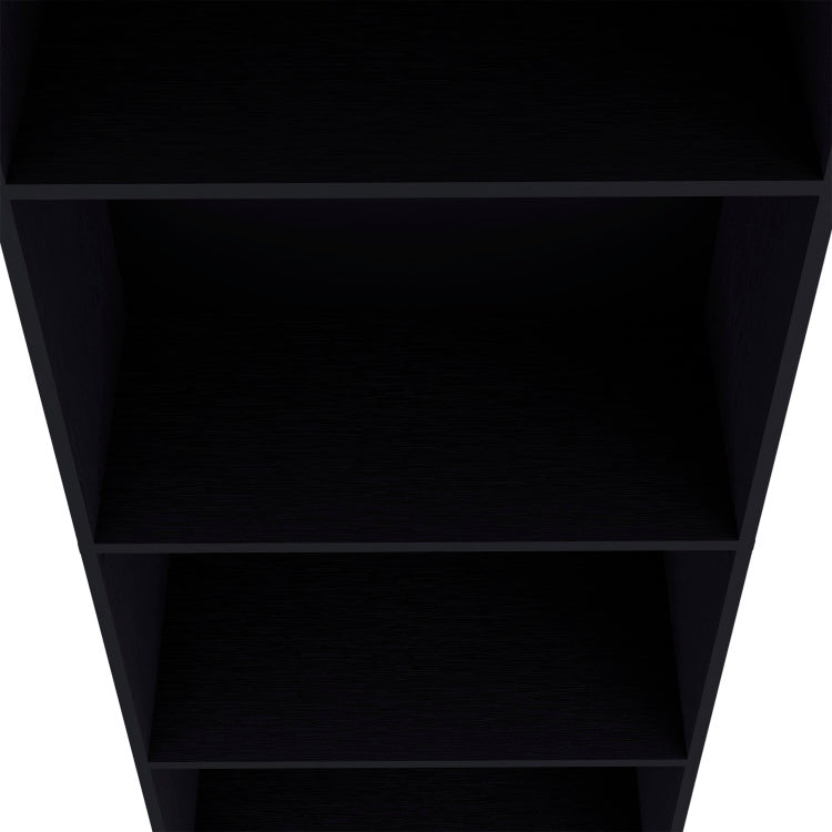 Sutton Bookcase With Tier Storage Shelves