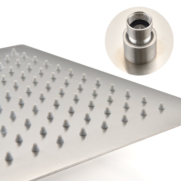 Rain Shower Head High Pressure Rainfall Showerhead Water Saving