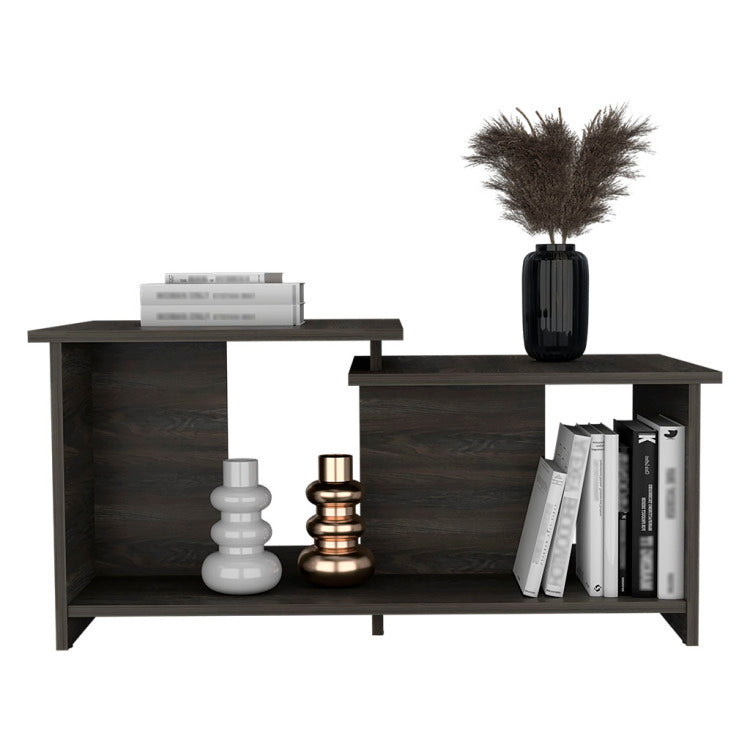 Wema 3 Coffee Table, Lower Open Shelf Espresso