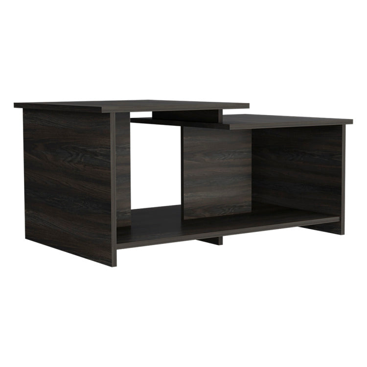 Wema 3 Coffee Table, Lower Open Shelf Espresso