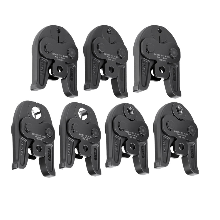 Rls Press Jaws 7Pcs Pressing Jaws 1 4" To 1 1 8" For Standard Press Tools