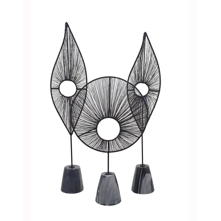 S 3 Truman Decorative Leaf Statuaries
