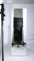 Full Length Mirror Lighted Vanity Body Mirror Led Mirror Wall Mounted Mirror Big Size Rounded Corners, Bedroom,Living Room,Dressing Room Hotel