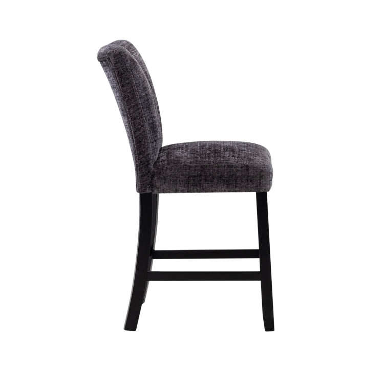 Magaly Dark Grey Bar Stools Kit Of 2