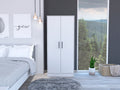 Rio Double Door Armoire, One Cabinet, Hidden Drawer