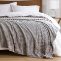 1 Pcs Full Queen Blanket Brown