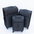 Oxford Cloth Suitcase Black No Password Lock