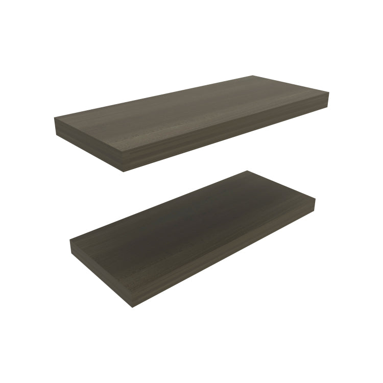 Ecco 31.5" Wide Floating Shelves Set Of 2, Shelves For Wall Decor For Bedroom, Bathroom Storage Shelves, Book Shelves For Living Room