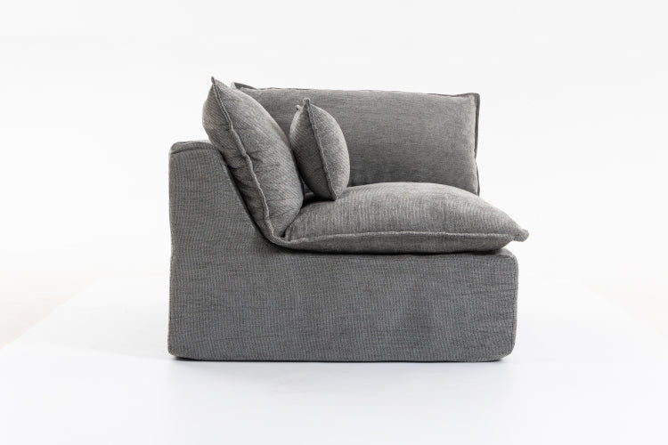 74.8" Width Cloud Couch Oversized Modular Sectional Sofa True Relax Comfy Couches Wide&Deep Seat Sofas For Living Room Furniture Sets, 2Seat
