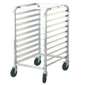Bun Pan Rack, 10 Tier Commercial Bakery Racks With Brake Wheels, Aluminum Racking Trolley Storage For Half & Full Sheet, Speed Rack For Kitchen Home, Bread Baking Equipment, 26"L X 20.3"W X 39"H