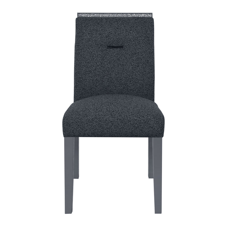 Ariya Dark Grey 2Pk Dining Chair