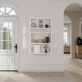 White Wall Mounted Floating Shelves