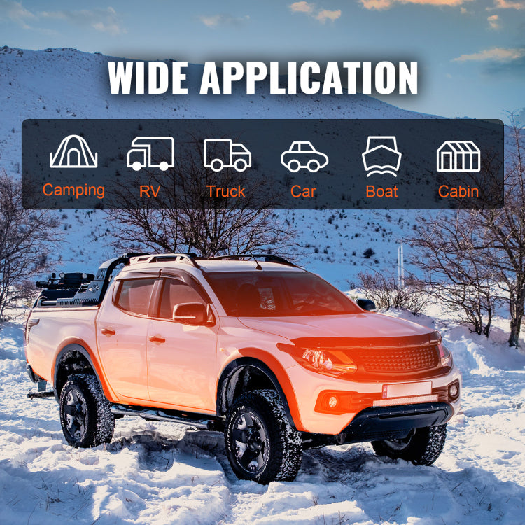 Diesel Air Heater All In One 12V 5Kw Lcd Remote Control For Car Rv Indoors