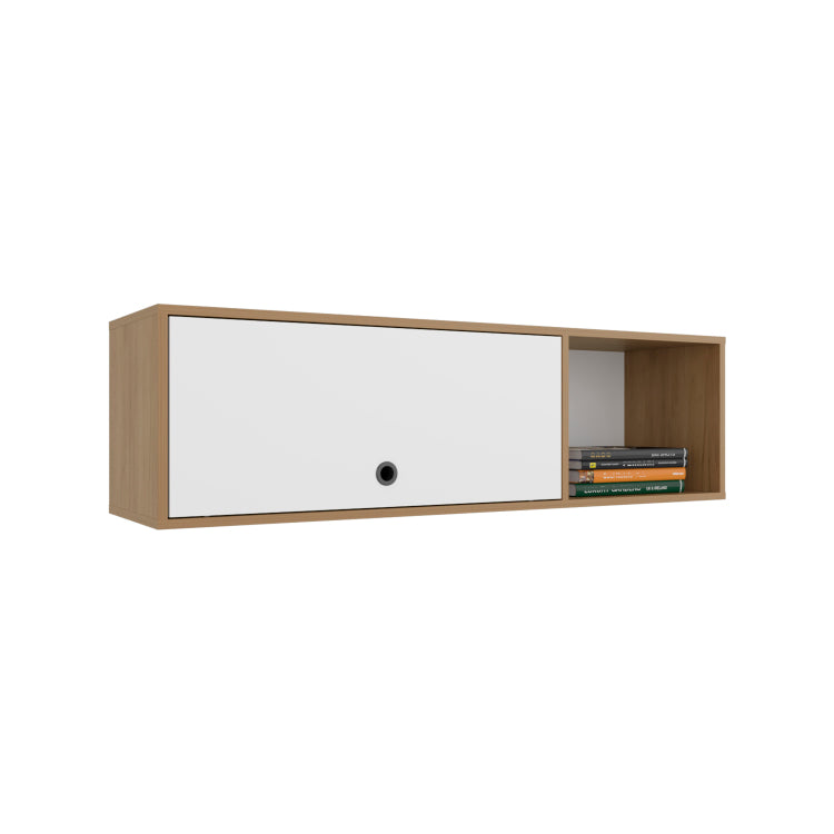 Wall Cabinet, 1 Door, 3 Shelves
