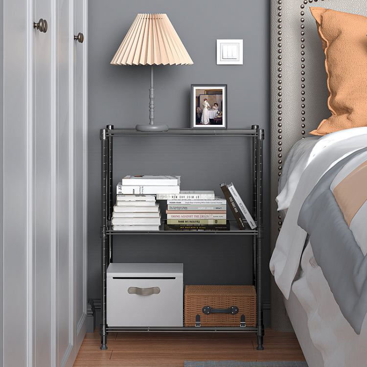 450 Lbs Wire Storage Shelving 3 Tier Utility Shelving Unit Steel Organizer Wire Rack For Home,Kitchen,Office,Grey 11.8" D X 17.7" W X 26.4" H