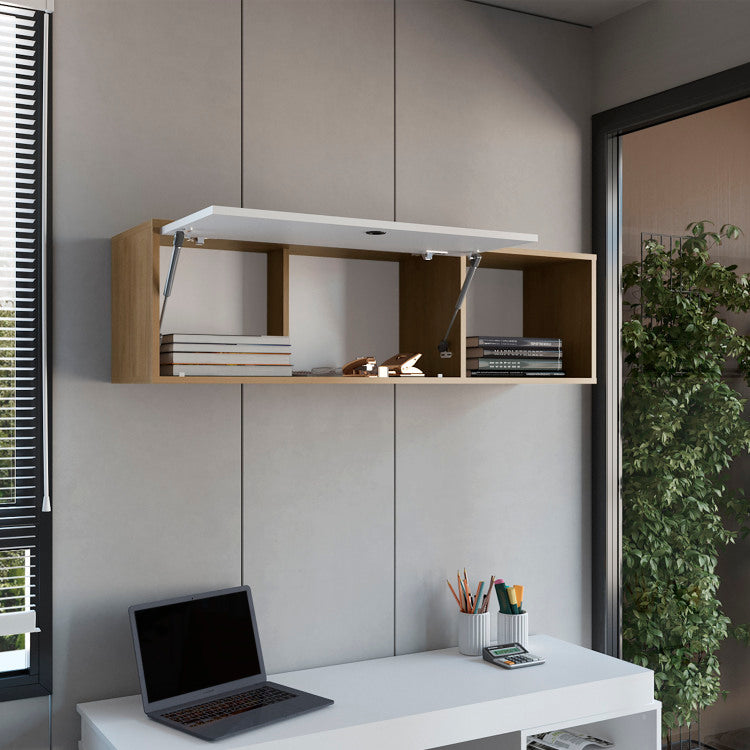 Wall Cabinet, 1 Door, 3 Shelves
