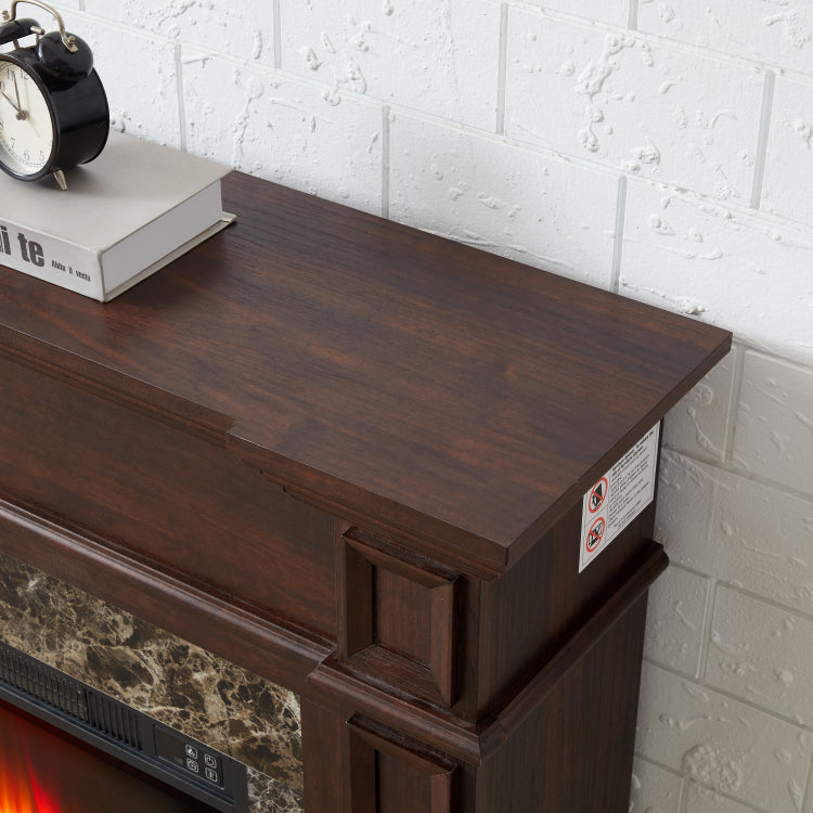 Only Mantel Not Included 23" Fireplace Cherry, 45.6"W*11.8"D*40"H