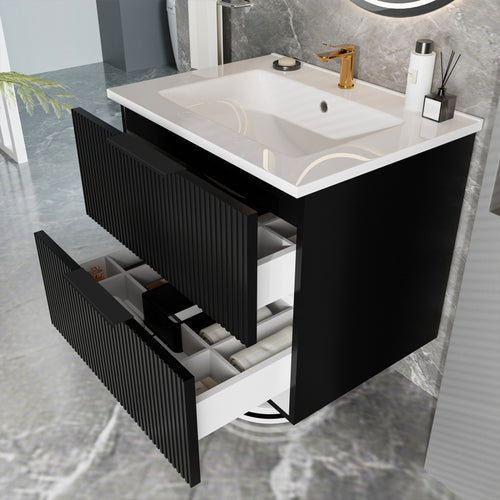 060 Cabinet Black Without Sink