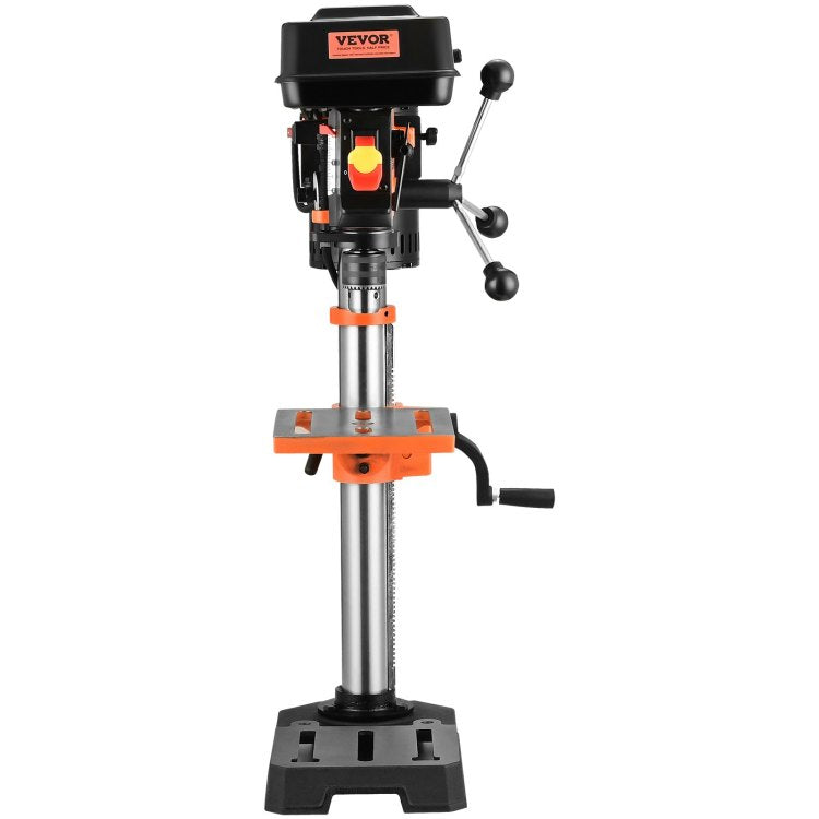 10'' 5 Speed Benchtop Drill Press Cast Iron Drill Press 3.2A 610 2800Rpm