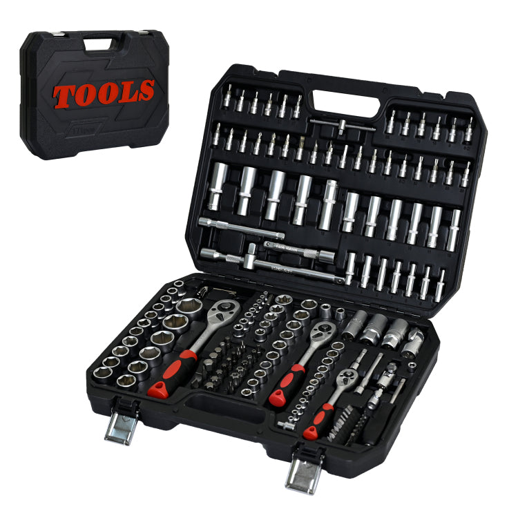 Tool Set Socket And Ratchet Wrench Toolbox, 171Pcs Tool Box, Universal Home Car Repair Tool Set For Men And, Perfect For Homeowners, Diy Enthusiasts, And Mechanics