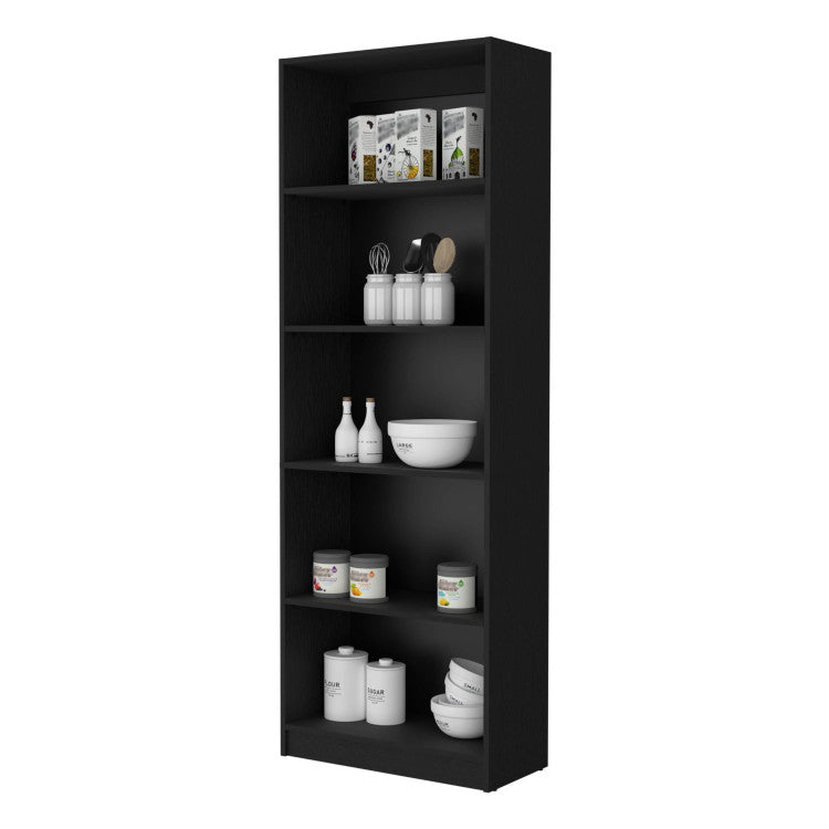 Sutton 4 Shelves Bookcase With Modern Storage Shelves