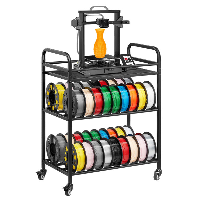 3D Printer Filament Storage Rack 3 Tier Filament Spool Holders Racks