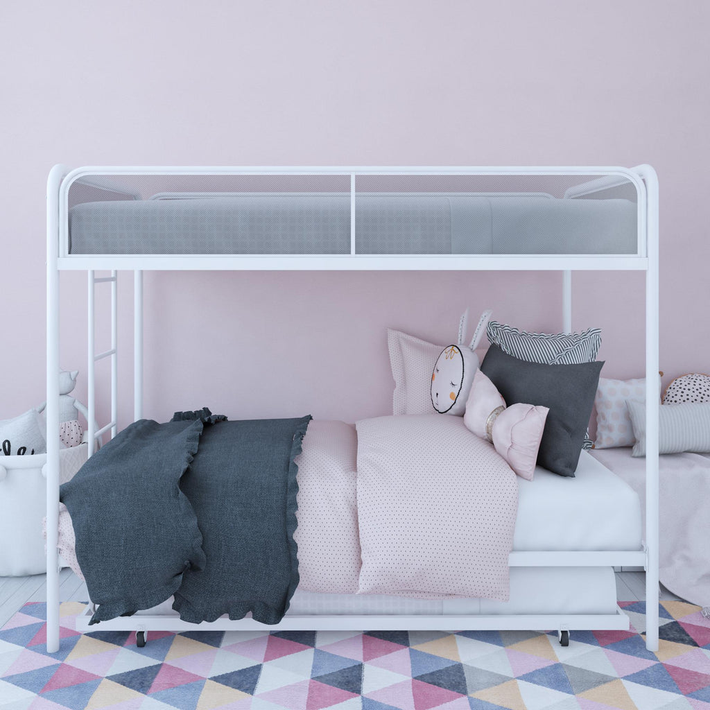 Isaiah Triple Twin Metal Bunk Bed