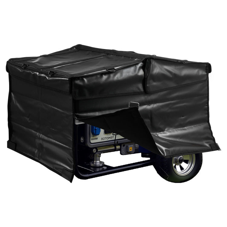 Generator Cover Universal Waterproof Cover 420D For 3500 12000W 34X26X21In