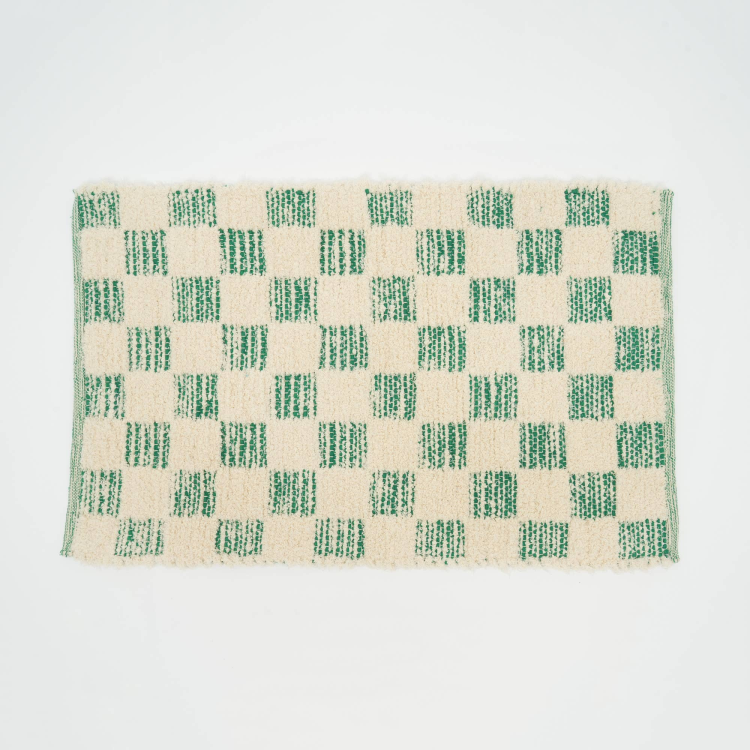 Checker 36X24" Scatter Rug Stylish Accent Rug For Living Room, Bedroom, & Home Decor"