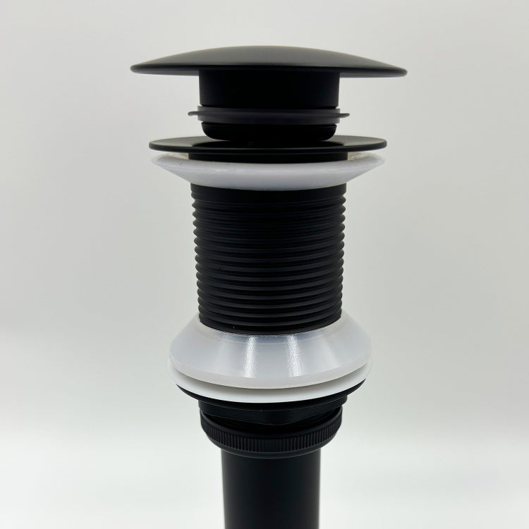 Bathroom Sink Drain Without Overflow, Vessel Sink Lavatory Vanity Pop Up Drain Stopper, 304 Stainless Steel