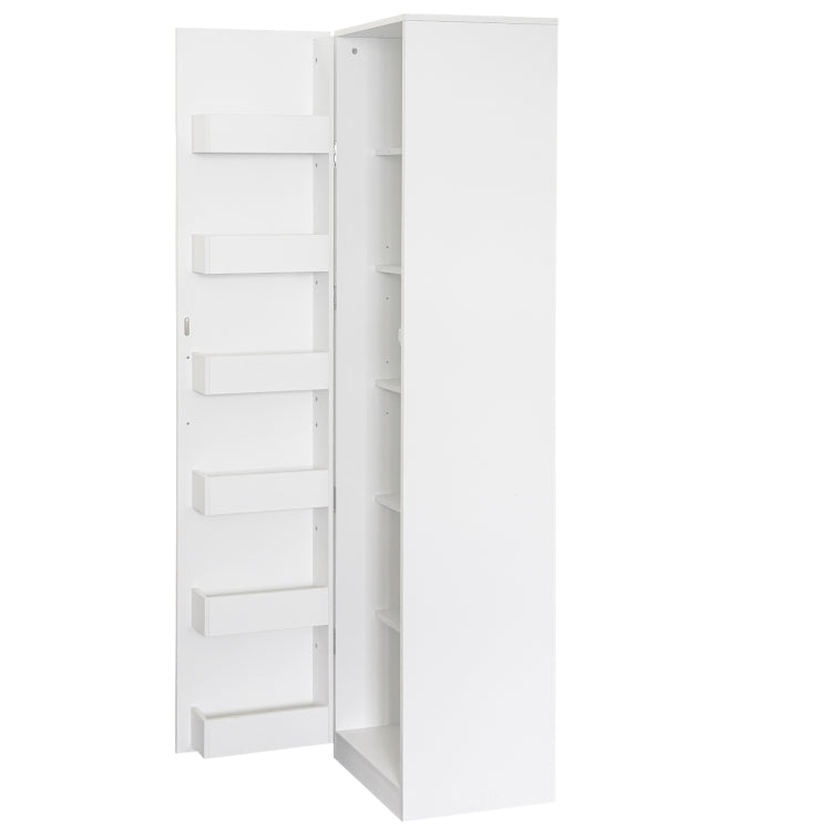 Kitchen Pantry Cabinet, White Freestanding Buffet Cupboards Sideboard With Doors & Shelves, Kitchen Pantry Storage Cabinet For Kitchen, Living Room And Dinning Room