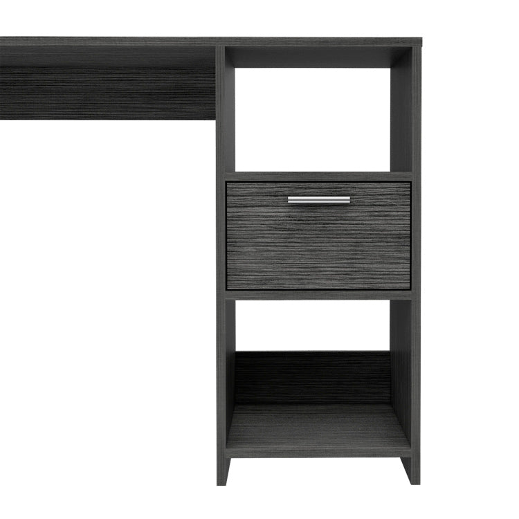 Arlington Writing Computer Desk, One Drawer, Two Shelves