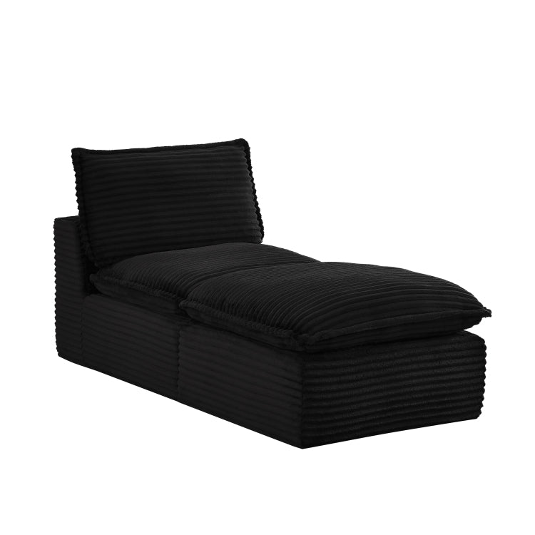 Cloud Sectional Couches For Living Room, Convertible L Shape Couch With Ottoman