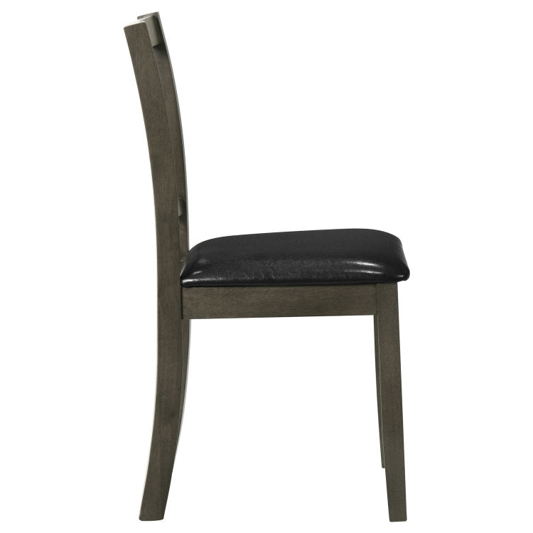 Rowland Charcoal 5 Piece Dining Set