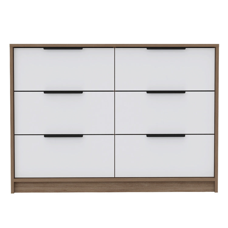 Marion Slide And Pull Dresser, Four Drawers
