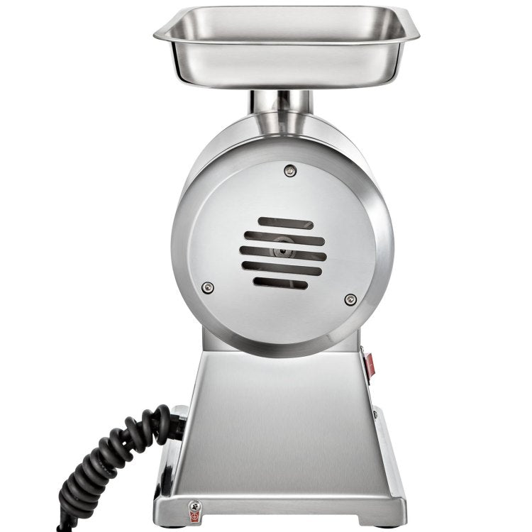 Commercial Meat Grinder,550Lb H 1100W Electric Meat Grinder, 220 Rpm Heavy Duty Stainless Steel Industrial Meat Mincer W 2 Blades, Grinding Plates & Stuffing Tubes