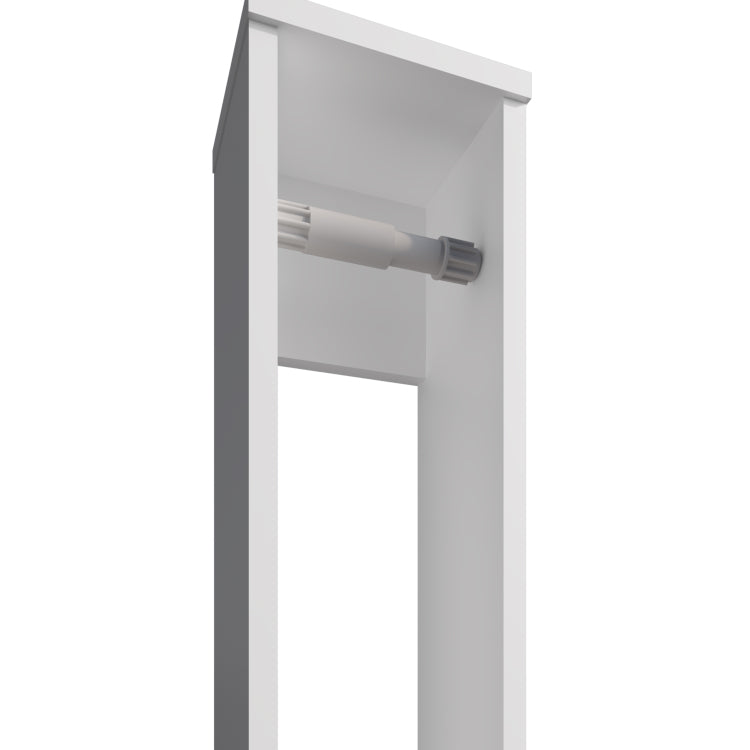 Supai Toilet Paper Holder In Melamine, White